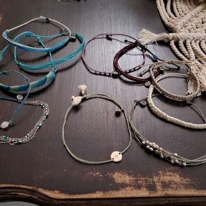 Lot of 11 Pure Vida bracelets